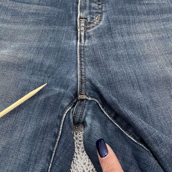 Madewell 10" High Rise Skinny Jeans Womens 27x27 Lyocell Blend Stretch Ankle - Picture 3 of 12